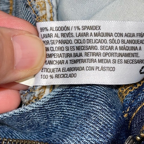 Wild Fable Raw Hem Jean Skirt Sz 4 - Picture 11 of 16